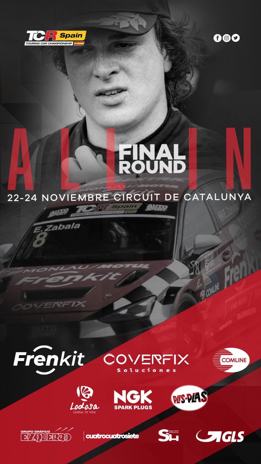 &iexcl;Erik Zabala se juega todo en la &uacute;ltima carrera de la temporada!
